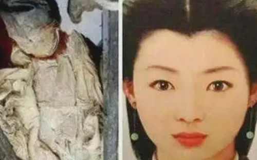 貂蝉古尸复原图让人不寒而栗(貂蝉复原图) 貂蝉古尸复原图让人不寒而栗(貂蝉复原图)