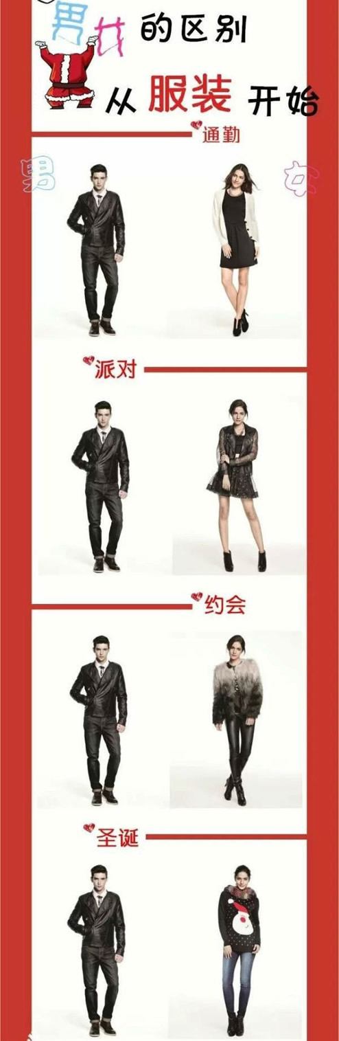 12张图文诠释了男女的区别(真准) 12张图文诠释了男女的区别(真准)