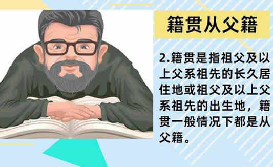 籍贯怎么填写 图文举例解读
