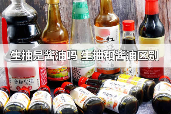 生抽是酱油吗 生抽和酱油区别