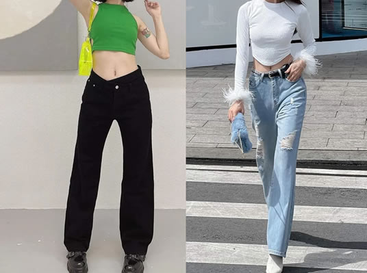 牛仔混搭2023女人的流行趋势 好看显瘦时髦sence 牛仔混搭2023女人的流行趋势 好看显瘦时髦sence