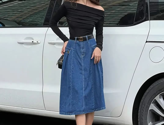 牛仔混搭2023女人的流行趋势 好看显瘦时髦sence 牛仔混搭2023女人的流行趋势 好看显瘦时髦sence