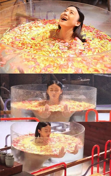 女演员是怎么拍洗澡戏的 图片曝光洗澡戏如何拍摄 女演员是怎么拍洗澡戏的 图片曝光洗澡戏如何拍摄