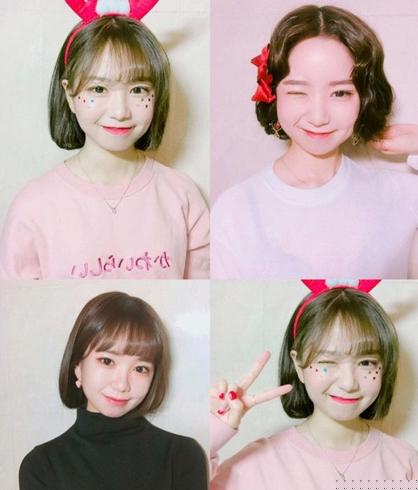 长发变短发的扎法 韩妞教你长发不用剪轻松变短发