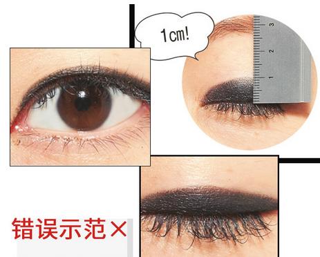 单眼皮眼妆教程