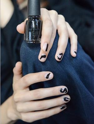 时装周美甲 今年即将大热的美甲趋势