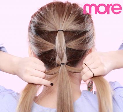 心形辫的编法图解