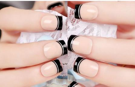 2017法式美甲图片 2017法式美甲图片