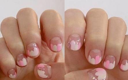 2017法式美甲图片