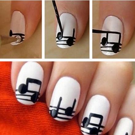 2017法式美甲图片