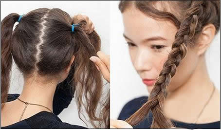 今年过年学女星同款藕节辫 时髦吉利更讨好彩头