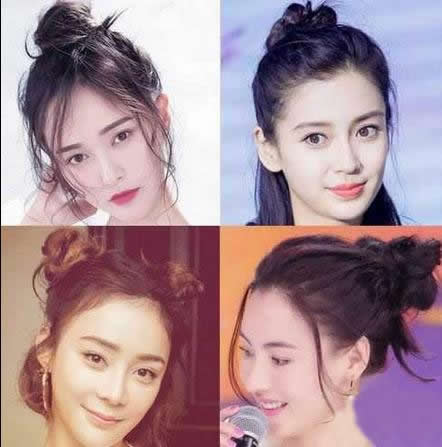 今年过年学女星同款藕节辫 时髦吉利更讨好彩头