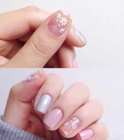 小清新美甲图案 可爱美甲图片让你少女感十足