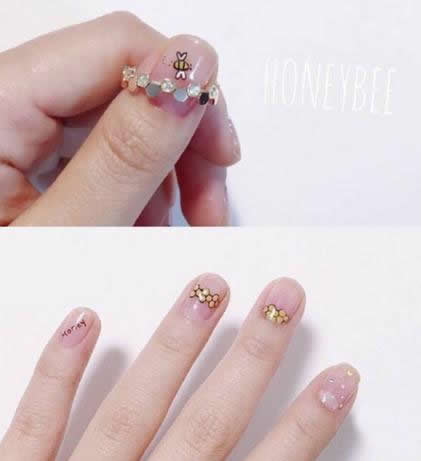 小清新美甲图案 可爱美甲图片让你少女感十足