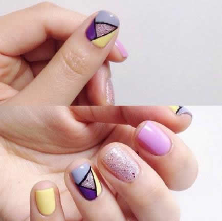 小清新美甲图案 可爱美甲图片让你少女感十足