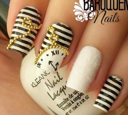 新年美甲图片2017