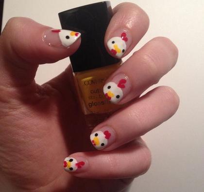 2017新款新年美甲