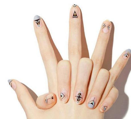 韩式新色调美甲