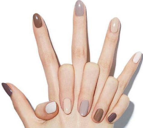 韩式新色调美甲