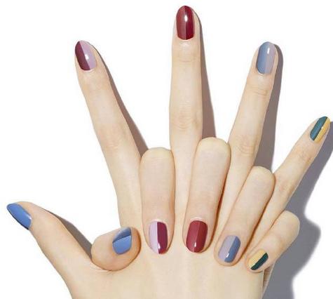 韩式新色调美甲