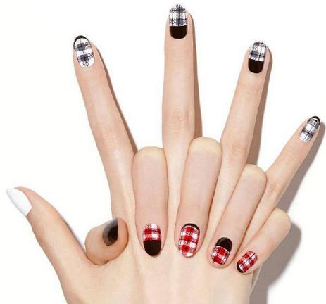 韩式新色调美甲