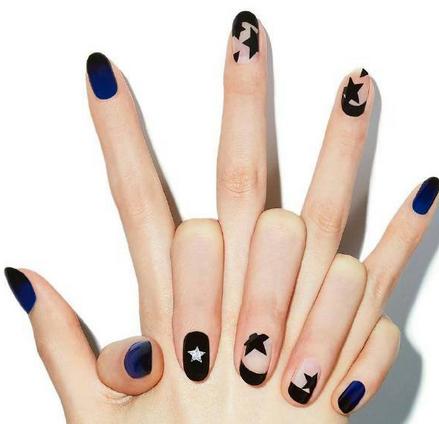 韩式新色调美甲