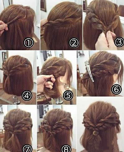 像郑爽一样的短发 9款短发编发让你美成仙 像郑爽一样的短发 9款短发编发让你美成仙