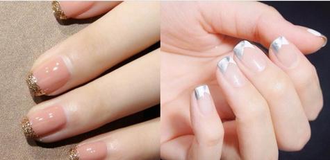 2017美甲流行款式 别错过法式美甲图片2017最新款