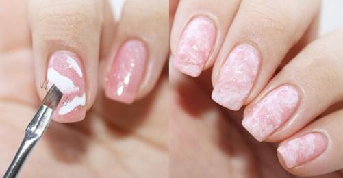 情人节美甲款式