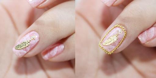 情人节美甲款式