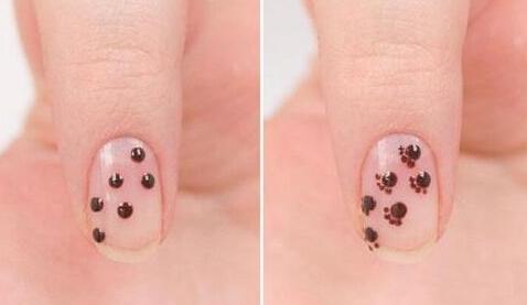 美甲图片可爱猫咪