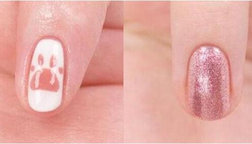 美甲图片可爱猫咪