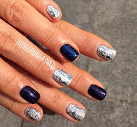 跟着韩妞做钻石系指彩 钻石美甲闪耀你精致的双手