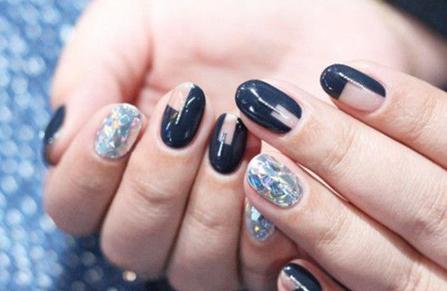 跟着韩妞做钻石系指彩 钻石美甲闪耀你精致的双手