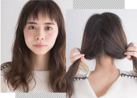 长发怎样戴帽子好看 学会这款发型戴毛线帽超美