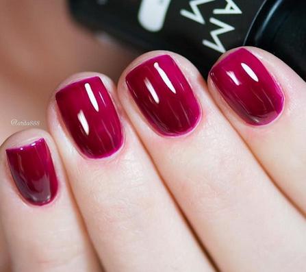 2017新年红色美甲图片：32款红色美甲美艳你的2017