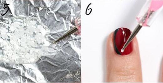 diy简单美甲教程 大红色美甲新的一年就要红 diy简单美甲教程 大红色美甲新的一年就要红