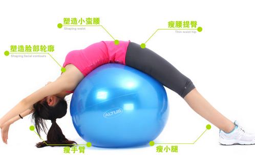 怎样用瑜伽球减肥