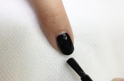 大理石纹美甲教程