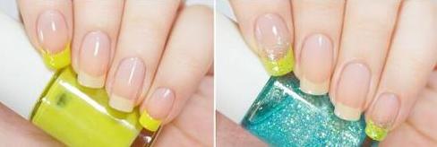 2017美甲流行色 树叶美甲图片教程元气满满好清新