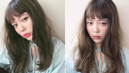 2017春季流行发色 时髦感的薄荷灰你染了吗