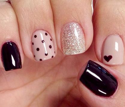 情人节时尚美甲 甜美美甲为浪漫爱情升温