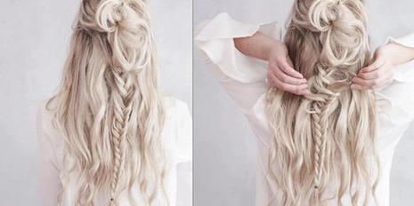简单到爆的超美编发 仙气编发教程土妞秒变女神
