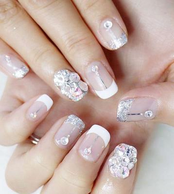 2017最新气质美甲图片