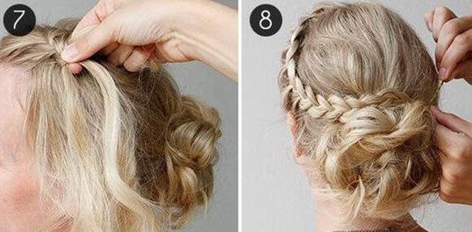 2017最新时尚编发发型图解