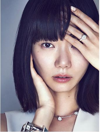 2017流行雾黑系发色 雾黑发色清新可爱浓度200%