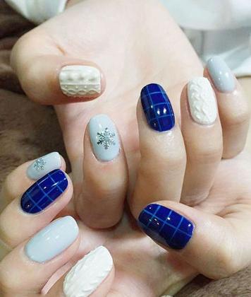 2017最新款美甲图案