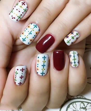 2017最新款美甲图案