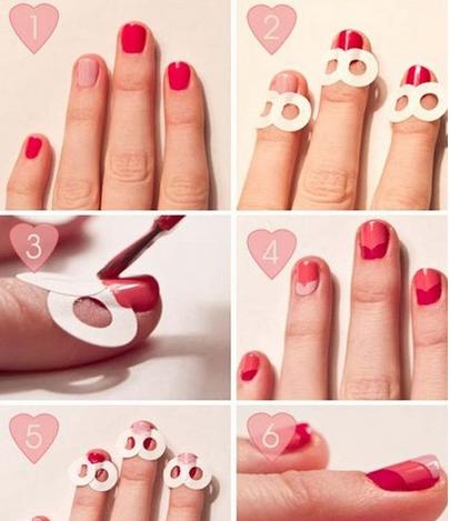 美甲2017新款图片红色：情人节就靠这抹“幸福红”招桃花！