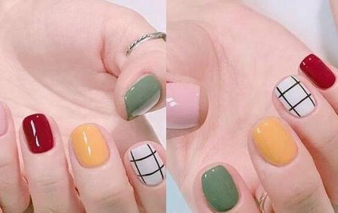 2017新款春季美甲图片 简约清新的美甲和春天更搭哦 2017新款春季美甲图片 简约清新的美甲和春天更搭哦